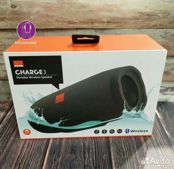 Беспроводная Bluetooth колонка Charge 3