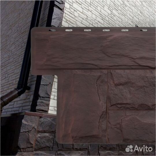 Фасадная панель (гранит) Альта-Профиль 1130х470х2