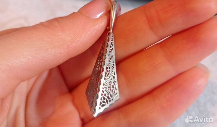 Серебряные серьги