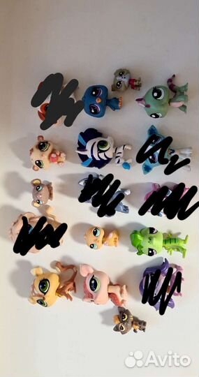 Littlest pet shop фигурки оригинал