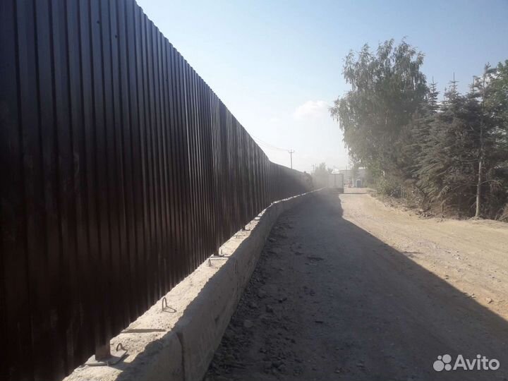 Забор под Ключ