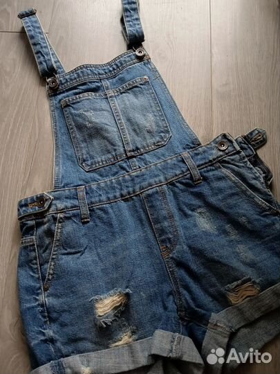 Комбинезон женский летний 42 44 джинсовый bershka