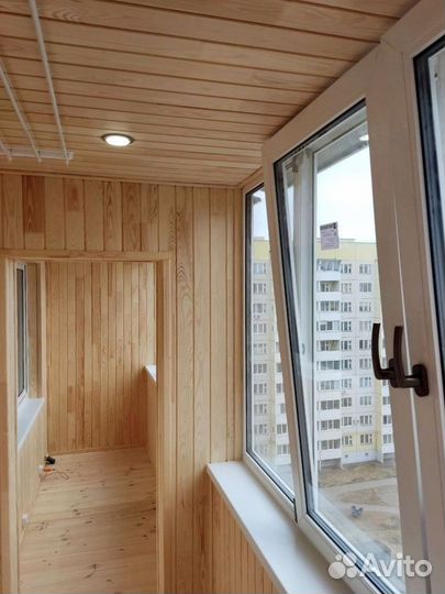 Остекление балконов и лоджий под ключ