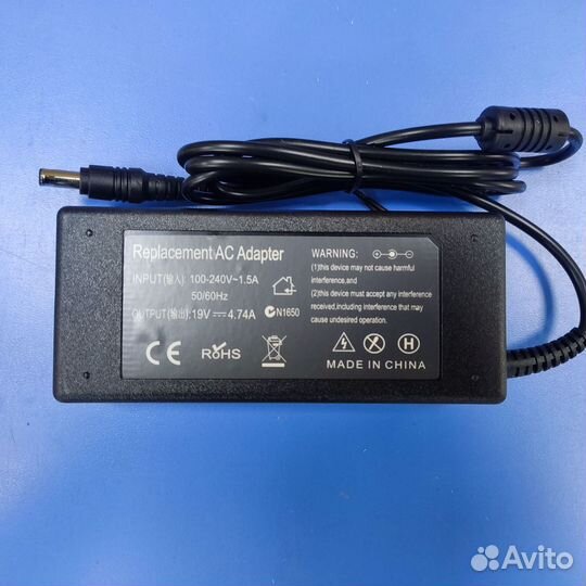 Блок питания для ноутбука samsung 19V 4.74A