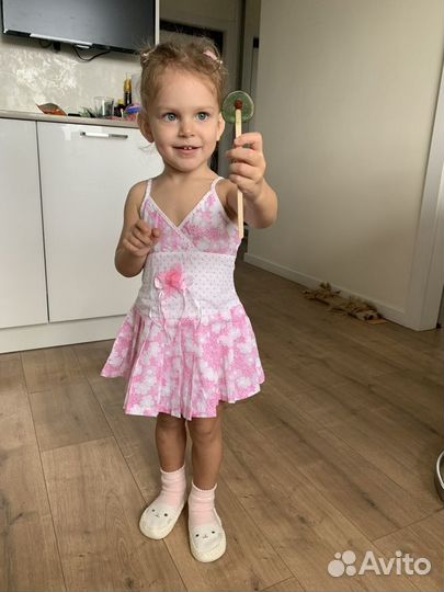 Платье летнее для девочки 86 сарафан