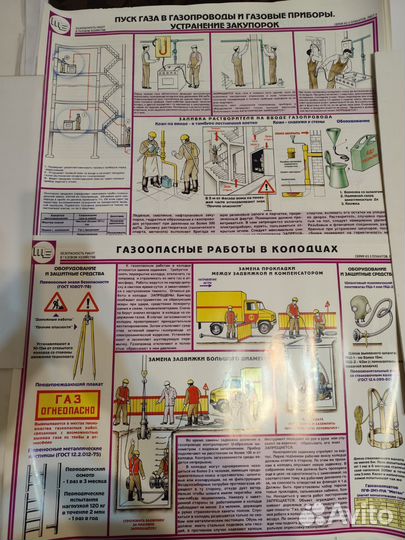 Плакаты по охране труда и пожарной безопасности