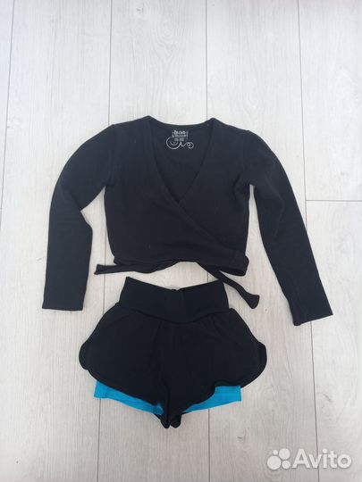 Спортивные балеро, шорты для девочки (гимнастика)