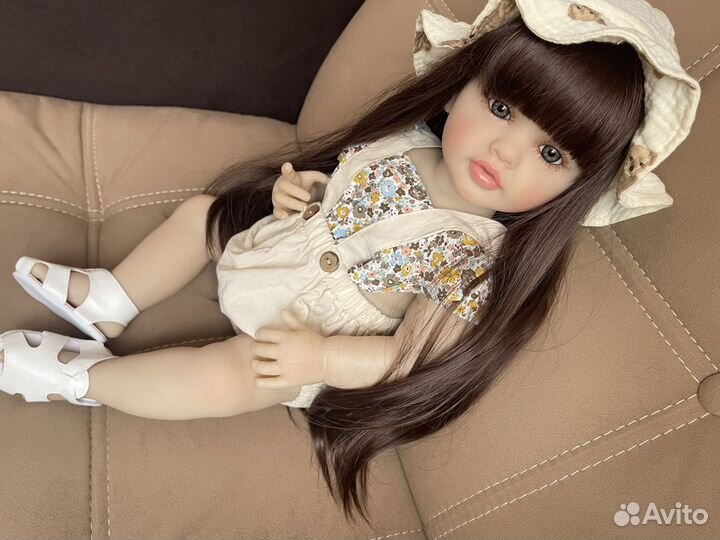 Кукла реборн новая 55 см реалистичная