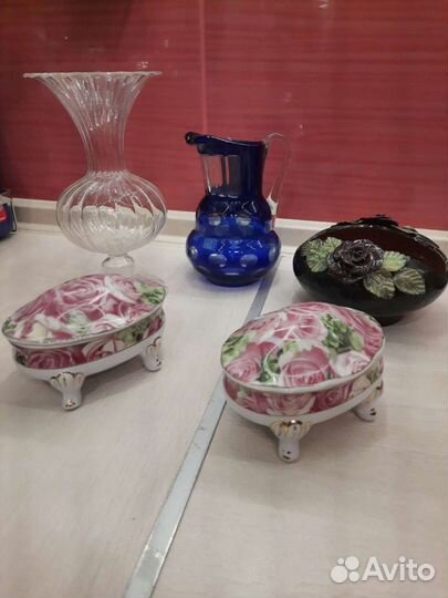 Ваза.стекло.франция.винтаж