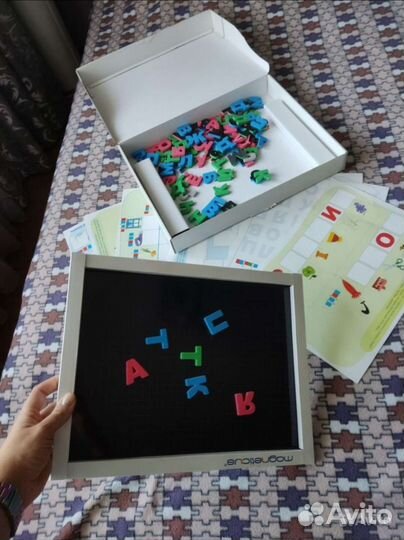 Азбука магнитная magnetic 5+