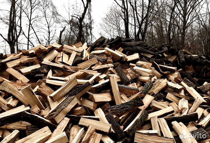 Дрова чурками