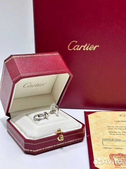 Картье Cartier Серьги гвоздь