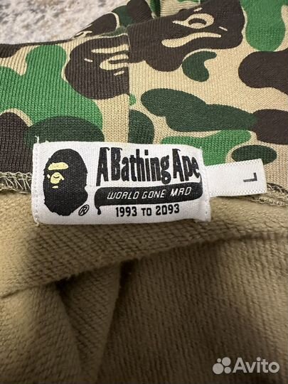 Зип худи bape shark