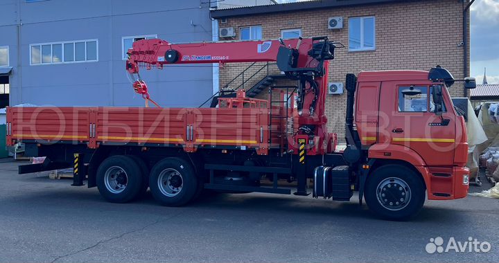 КамАЗ 65115-3094-48 с КМУ, 2023