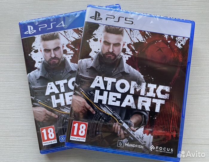 Диск Atomic Heart (Новый) Sony PS4 / PS5