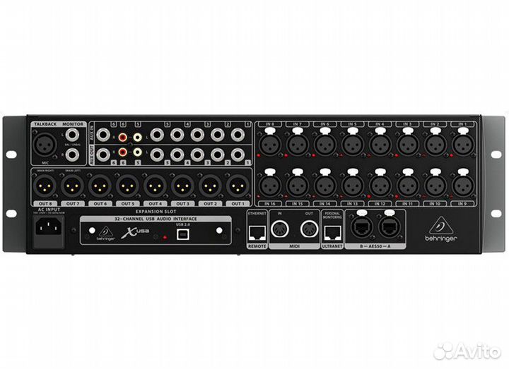 Behringer X32 rack- цифровой микшер