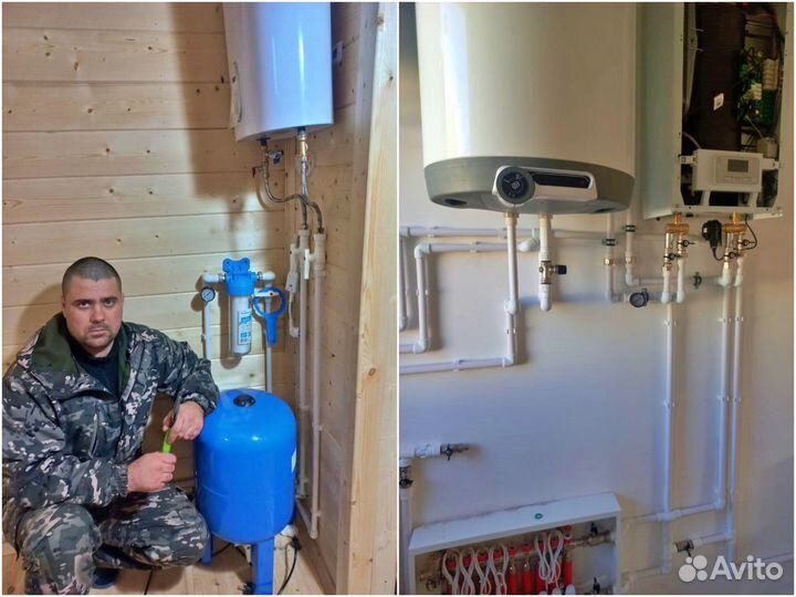 Сантехник. Водоснабжение, водопровод, отопление