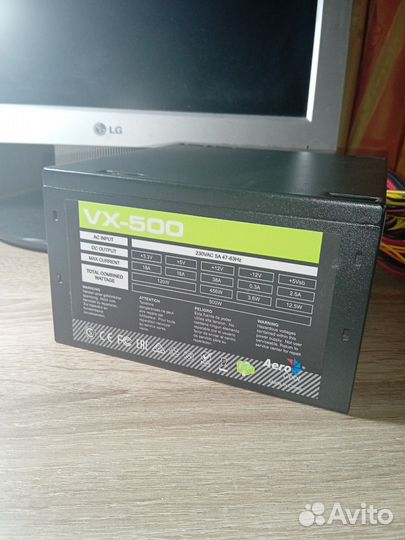 Блок питания AeroCool VX plus 500w