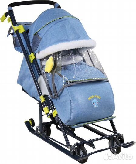 Санки коляска ника 7