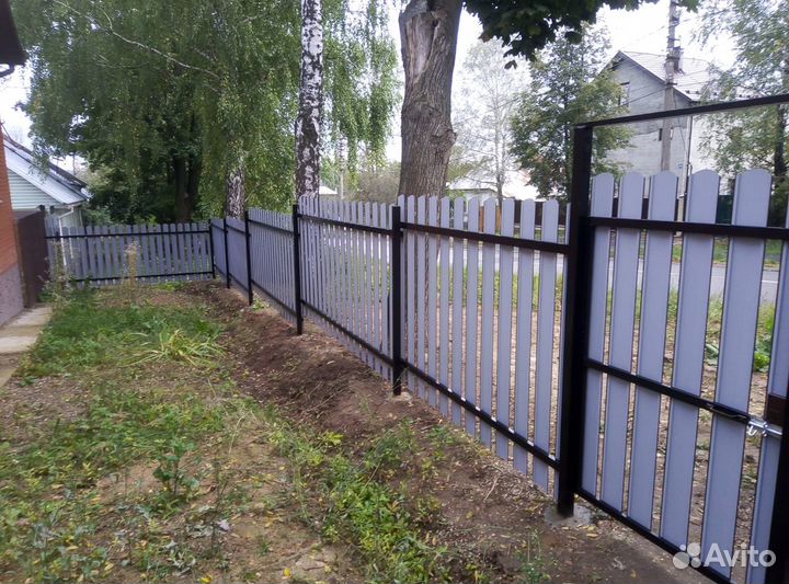 Забор под ключ