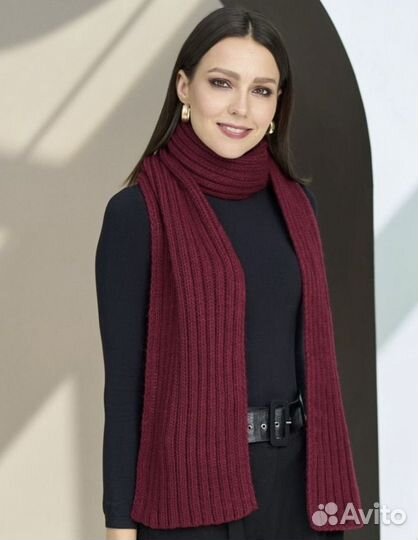 Шапка-ушанка с шарфом