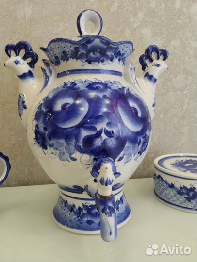 Самовар керамический