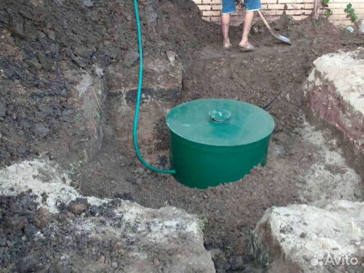 Септик эко Биодека 8 с переливом