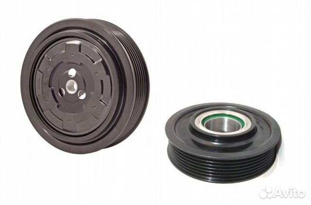 Шкив кондиционера Шкода Октавия а5 - 2 поколение