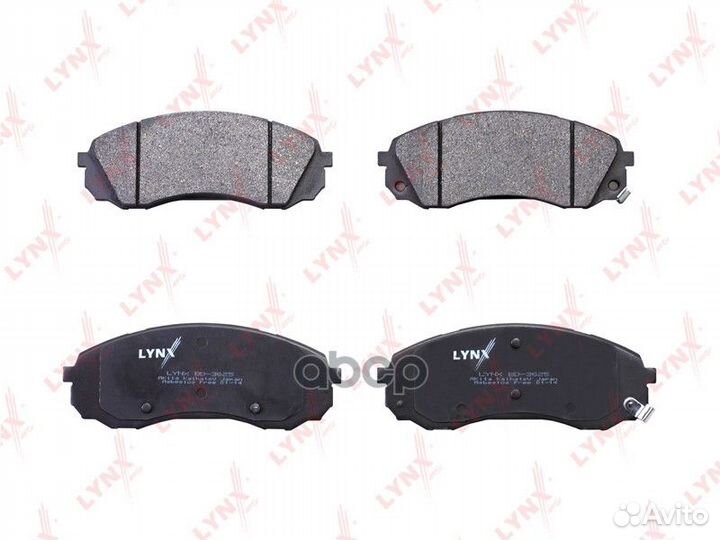 Колодки тормозные дисковые BD-3625 lynxauto