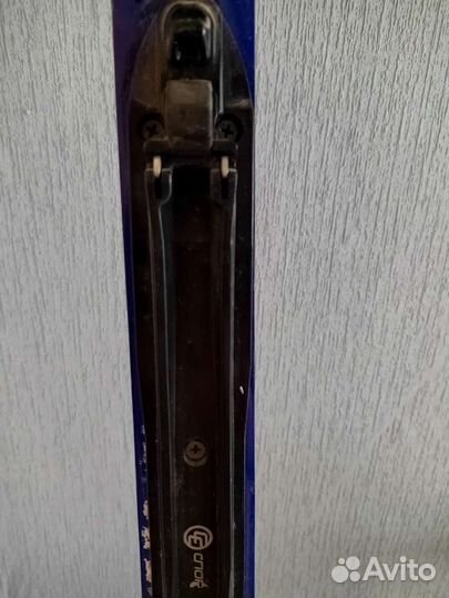 Лыжи беговые детские 140 и палки 100 см