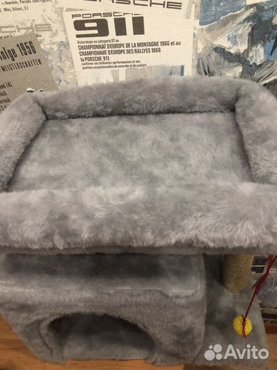 Домик для кошки с когтеточкой