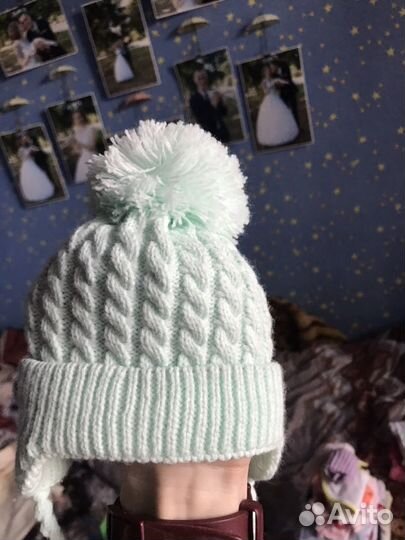 Шапочка на новорожденного