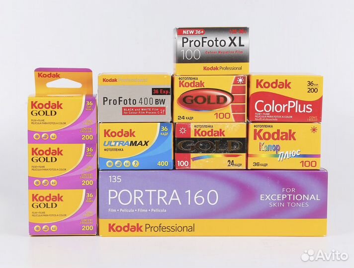 Фотоплёнка Fujicolor, Kodak, Ilford, Agfa, Konica