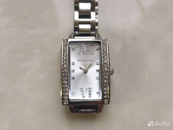Часы женские санлайт. Под серебро