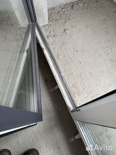 Дверь балконная пвх бу