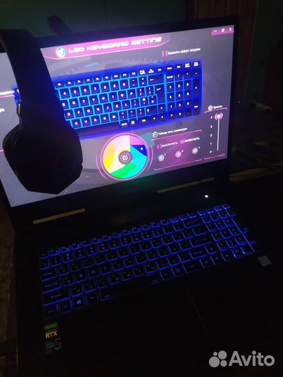 Мощный игровой ноутбук Hasee g8-ct7na