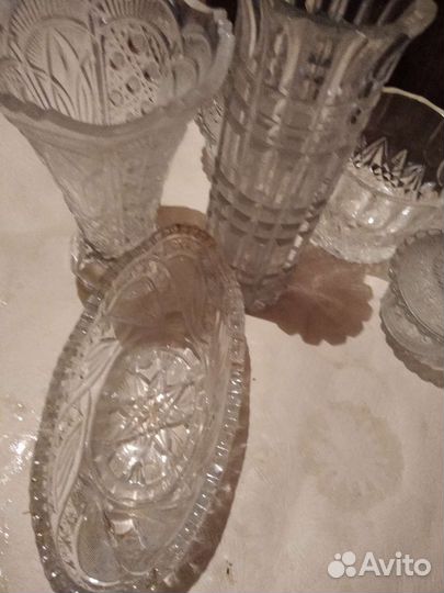 Хрустальная посуда набор