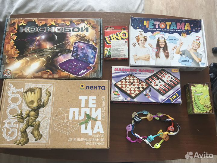 Настольные игры 7+