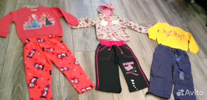 Новая одежда для девочки 80-92 см