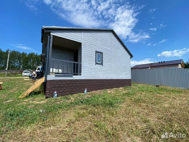 Каркасный дом 8х6