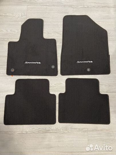 Оригинальные репсовые ковры Hyundai Santa Fe 3