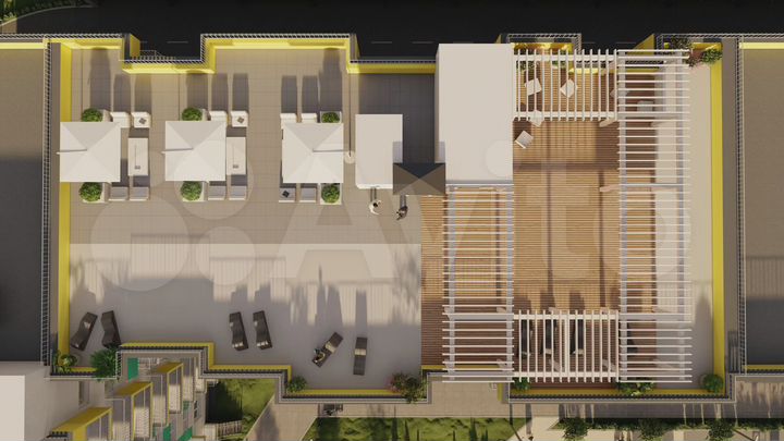 Апартаменты-студия, 34 м², 3/8 эт.
