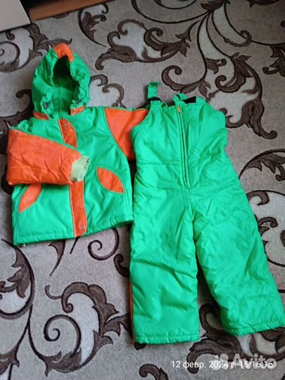 Зимний костюм для мальчика 98 бу