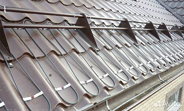 Обогрев кровли и водостоков