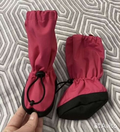 Краги и пинетки,состояние новых