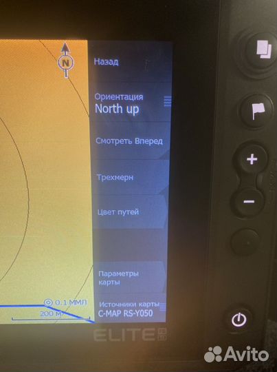 Карта глубин