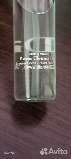 Туалетная вода Dior Sauvage 20 ml
