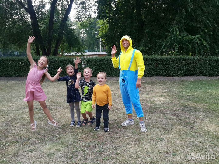 Аниматор на праздник Белый мишка