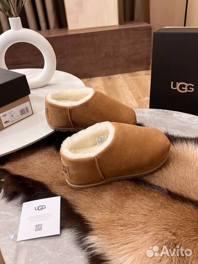 Угги из замши UGG Pumped