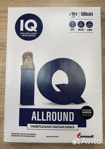 Бумага IQ Allround A4 для принтера